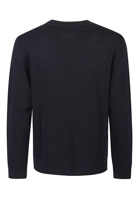 re-woll crewneck lens sweater man blue C.P. COMPANY | 19CMKN200A-006595A888